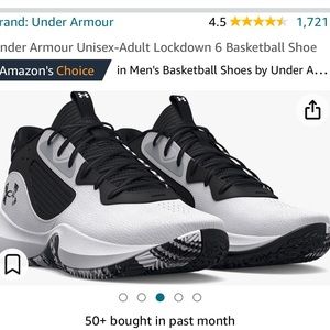 Under Armour Lockdown 6 Basketball shoe